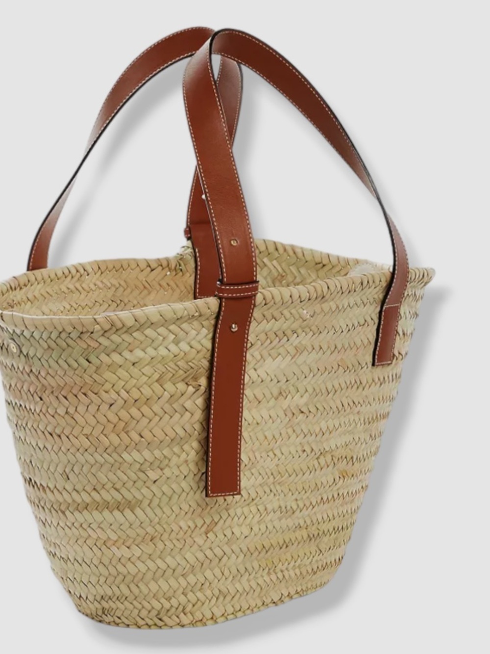 POOLSIDE , Stylish Tan Woven Tote Bag